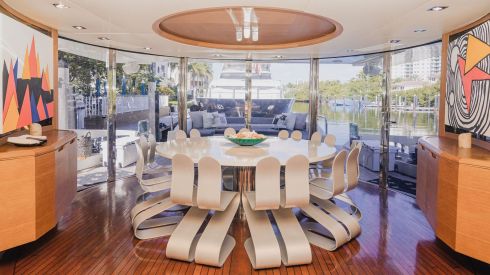 100ft Azimut boat charter Miami
