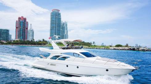 50ft Azimut boat rental Miami