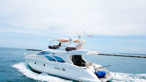 50ft Azimut party boat Miami