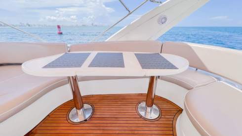 50ft Azimut party boat rental Miami