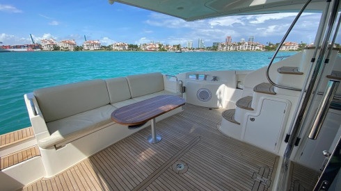 60ft Azimut party boat rental Miami