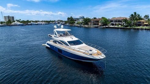 64ft Azimut yacht rental Miami