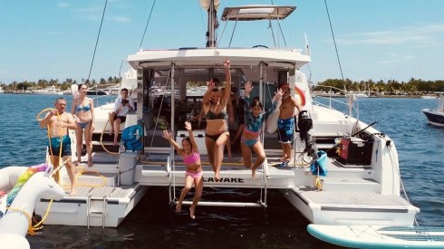 40ft Bali Catamaran party boat Miami