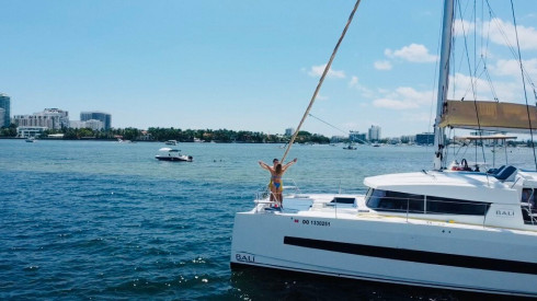 40ft Bali Catamaran party yacht Miami