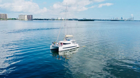 40ft Bali Catamaran party boat rental Miami
