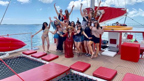50ft Catamaran yacht in Miami