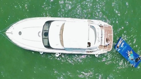 65ft Fairline boat charter Miami