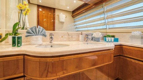 94ft Ferretti party yacht rental Miami