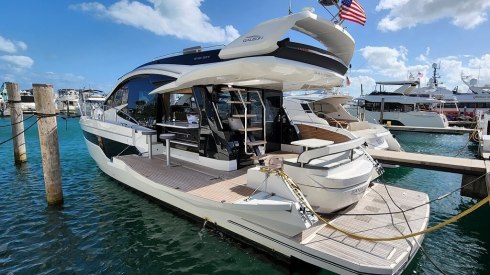 53ft Galeon yacht rental Miami