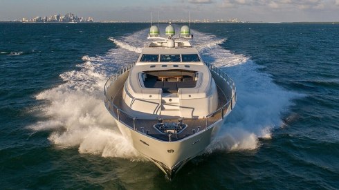 115ft Leopard boat rental Miami