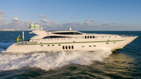 115ft Leopard party boat Miami