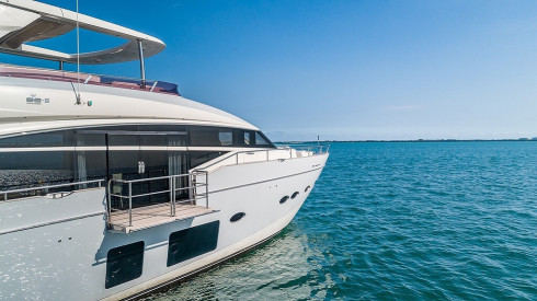 88ft Princess boat rental Miami