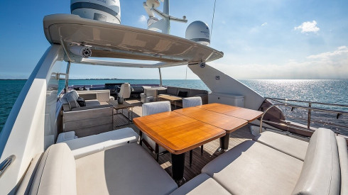 88ft Princess party yacht Miami