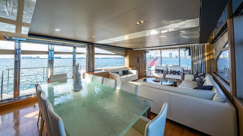 88ft Princess party boat rental Miami