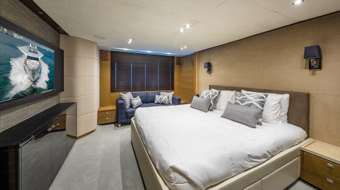 88ft Princess party yacht rental Miami