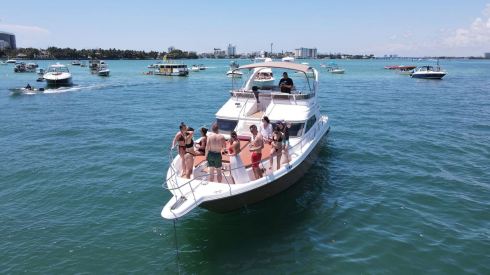 50ft Sea Ray yacht rental Miami