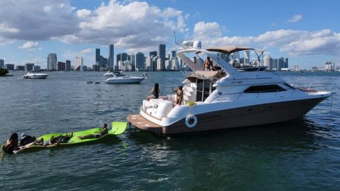 50ft Sea Ray party boat Miami