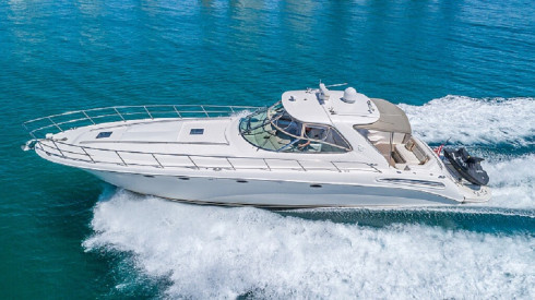 54ft Sea Ray boat rental Miami