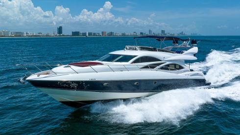 80ft Sunseeker yacht rental Miami