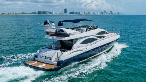 80ft Sunseeker party yacht Miami
