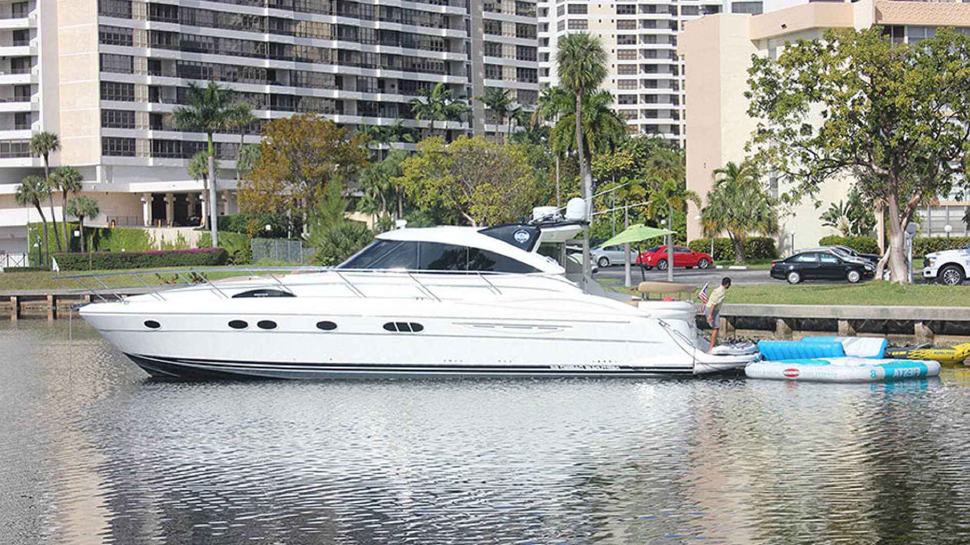 58ft Neptunas yacht rental Miami