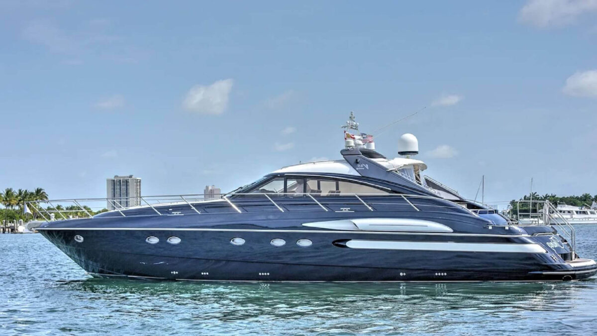 70ft Viking yacht rental Miami