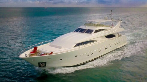 Ferretti 94ft Yacht Rental in Miami, Florida  