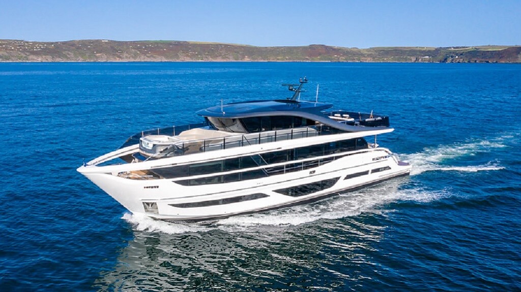 100ft Princess yacht rental Miami